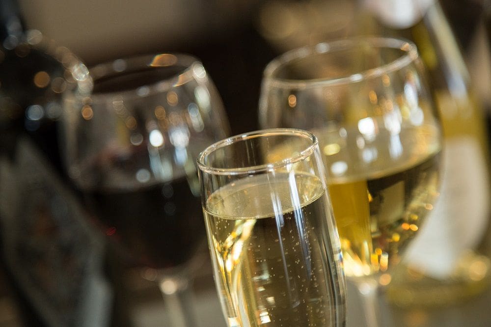 Selection of Wine and Bubbly