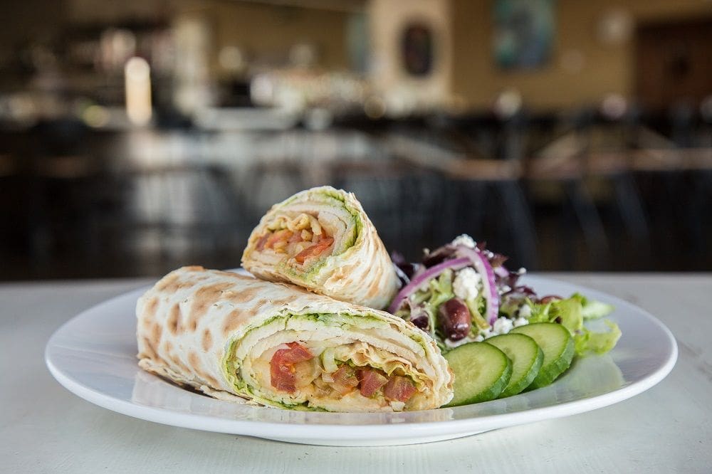 Turkey Pesto Lavash Wrap