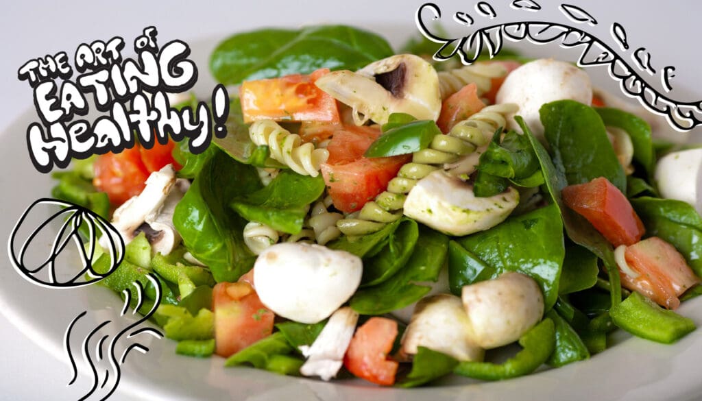 Spinach Pasta Salad